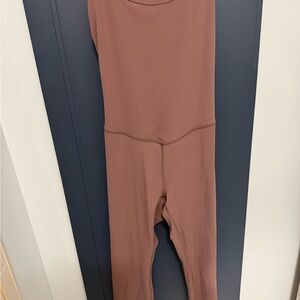 All in Motion Chocolate Jumpsuit